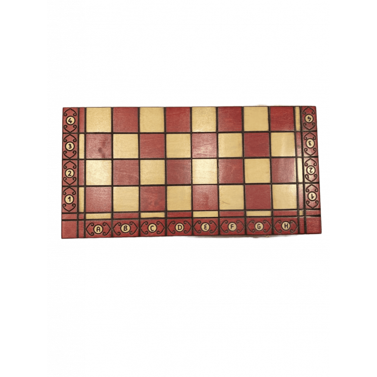 Összecsukható fa sakk 550*550 PL128